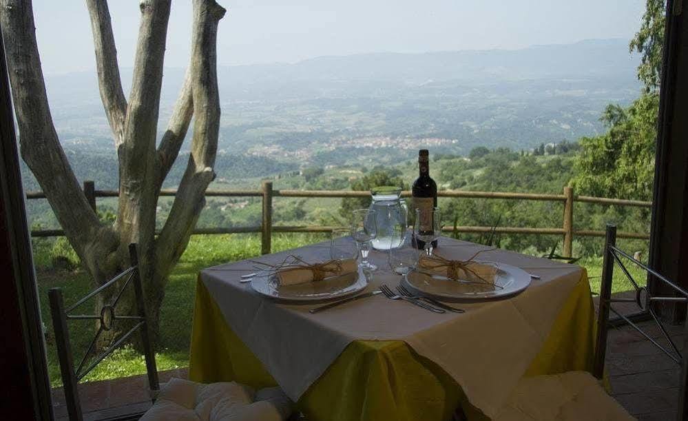 Borgo La Capraia Pensionat Castelfranco di Sopra Exteriör bild